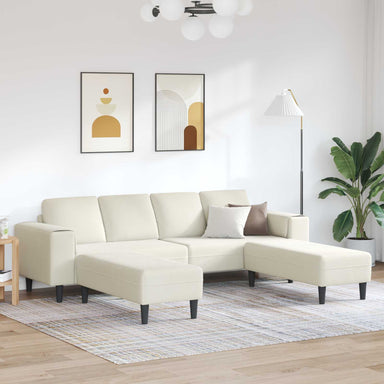Woonkamer Bank 3 st Crème