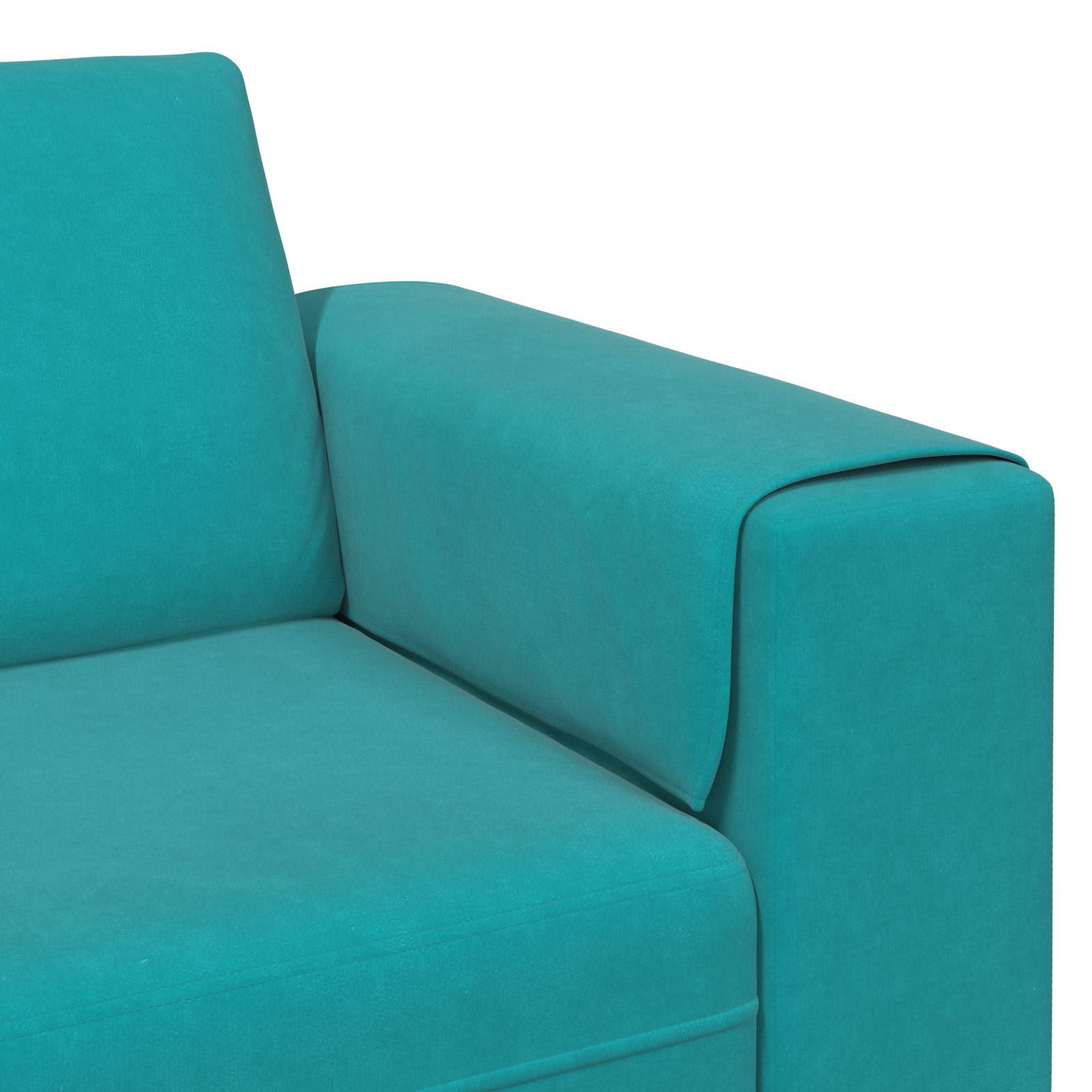 Woonkamer Bank 3 st Turquoise