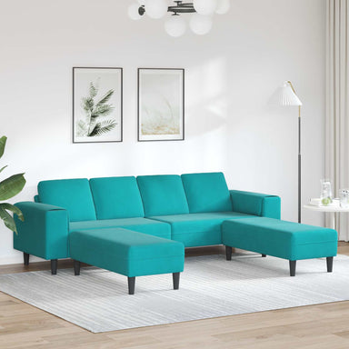 Woonkamer Bank 3 st Turquoise