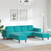 Woonkamer Bank 3 st Turquoise