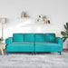 Woonkamer Bank 3 st Turquoise