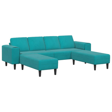 Woonkamer Bank 3 st Turquoise