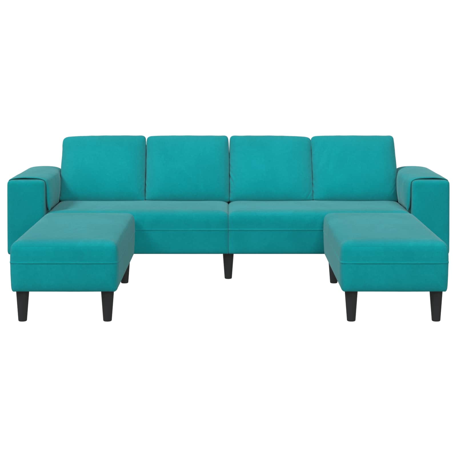 Woonkamer Bank 3 st Turquoise