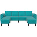 Woonkamer Bank 3 st Turquoise