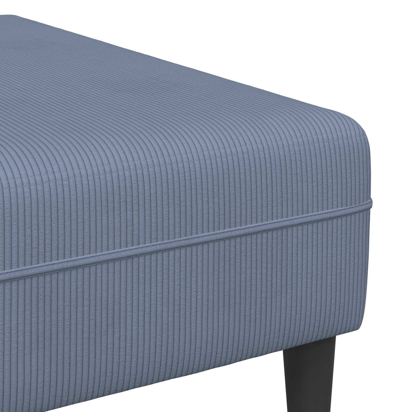 Bank Blauw 250 x 188 x 76 cm Katoen Stof