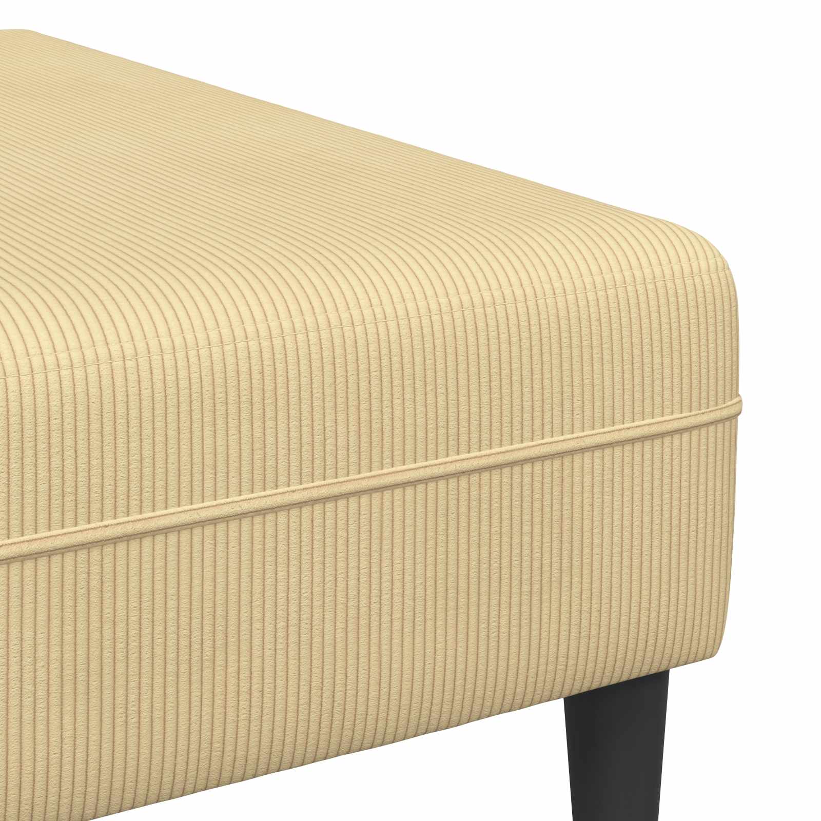 Bank Grijs groen 250 x 188 x 76 cm Katoen Stof