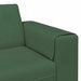 Bank Donkergroen 250 x 188 x 76 cm Katoen Stof