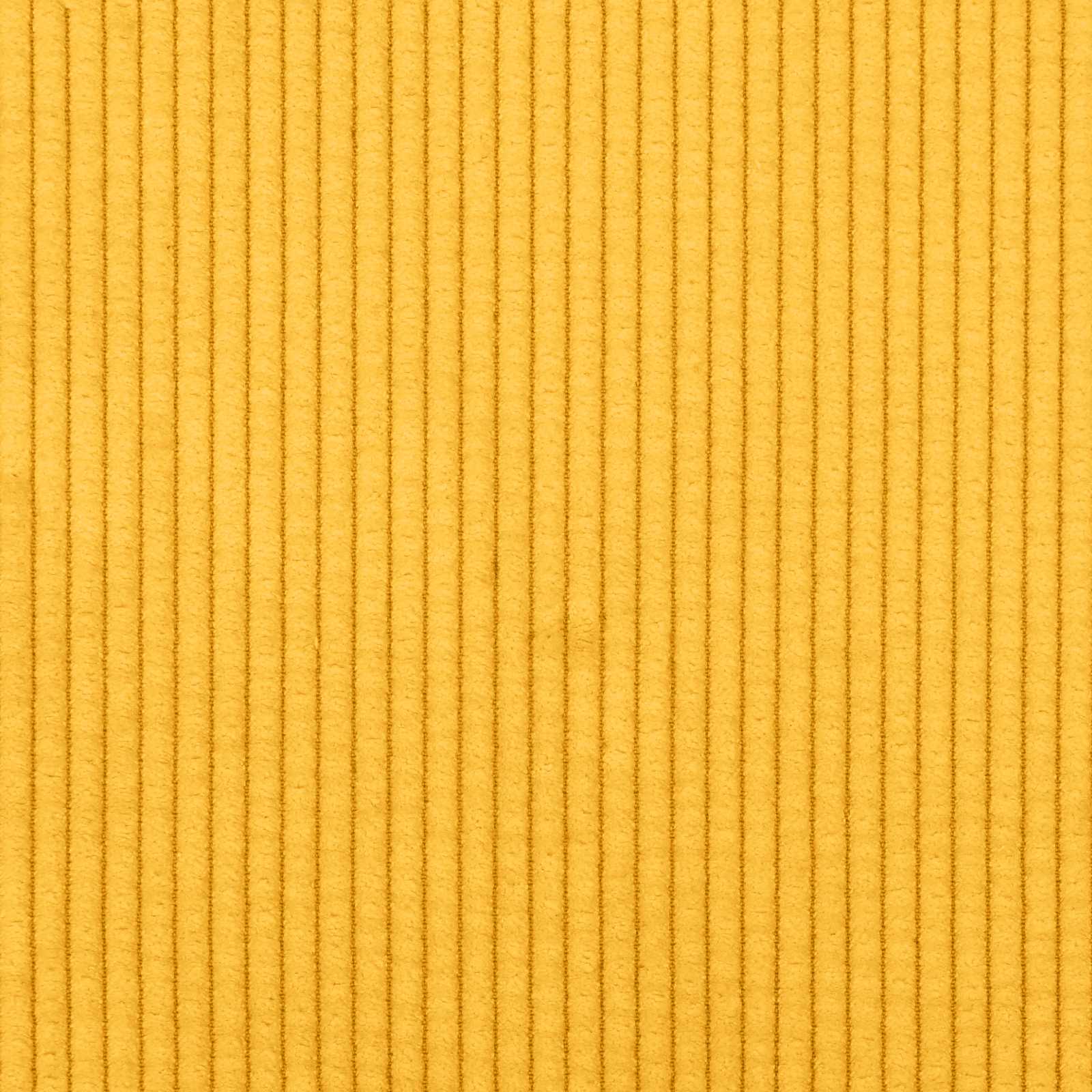 Bank Lichtgeel 250 x 188 x 76 cm Katoen Stof