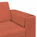 Bank Rood-oranje 250 x 188 x 76 cm Katoen Stof