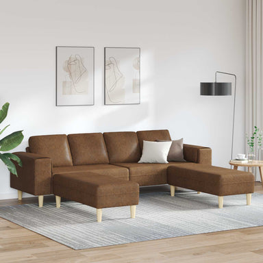 Woonkamer Bank 3 st Bruin
