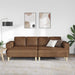 Woonkamer Bank 3 st Bruin