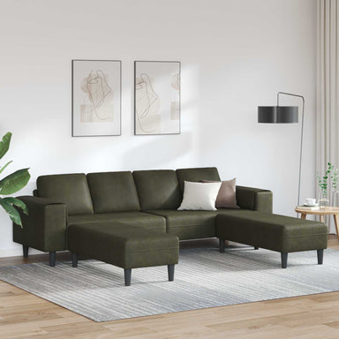 Woonkamer Bank 3 st Legergroen