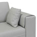 Bank Wolkengrijs 250 x 77 x 76 cm Stof