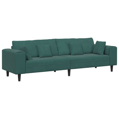 Bank Donkergroen 250 x 77 x 76 cm Fluweel