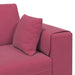 Bank Wijnrood 250 x 77 x 76 cm Fluweel