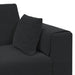 Bank Zwart 250 x 77 x 76 cm Fluweel
