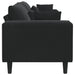 Bank Zwart 250 x 77 x 76 cm Fluweel