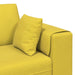 Bank Geel 250 x 77 x 76 cm Fluweel