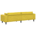 Bank Geel 250 x 77 x 76 cm Fluweel