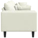 Bank Crème 250 x 77 x 76 cm Fluweel