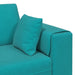 Bank Turquoise 250 x 77 x 76 cm Fluweel