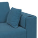 Bank 3 st Blauw Fluweel