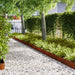 Tuinrand 50 st 100 x 0.05 x 20 cm weervast staal Roestig