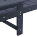 Ligstoel 3 st Polyetheen Marineblauw
