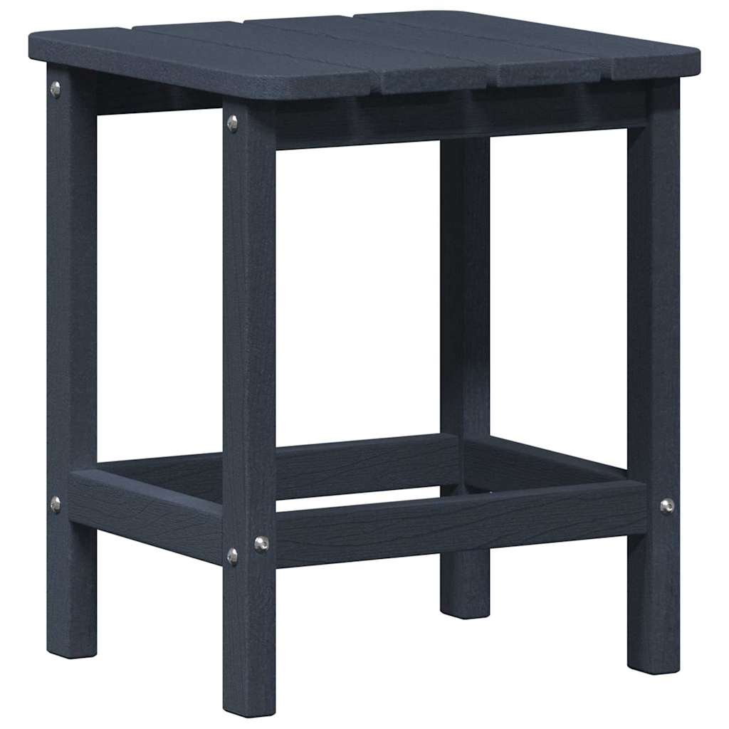 Ligstoel 3 st Polyetheen Marineblauw