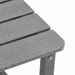 Ligstoel 3 st Polyetheen Lichtgrijs