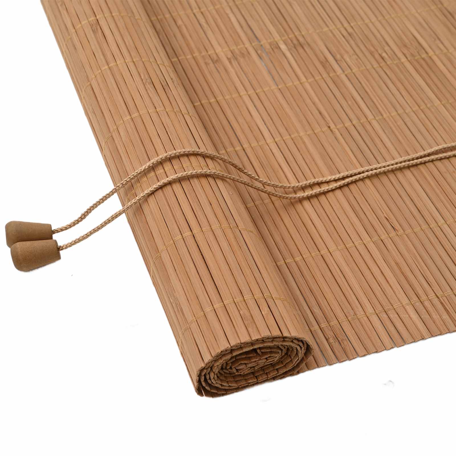 Rolgordijn Bruin 80 x 220 cm Bamboe