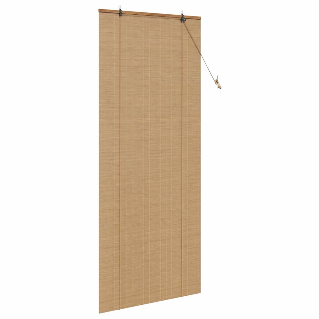 Rolgordijn Bruin 90 x 220 cm Bamboe