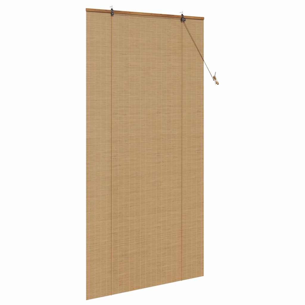 Rolgordijn Bruin 100 x 220 cm Bamboe