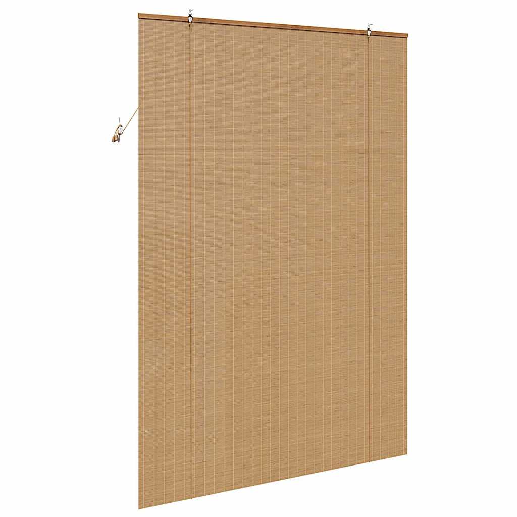 Rolgordijn Bruin 140 x 220 cm Bamboe