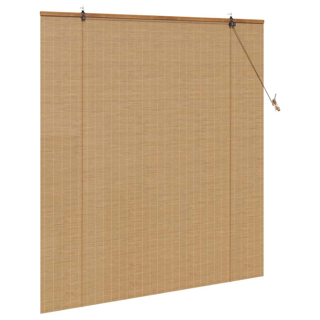 Rolgordijn Bruin 150 x 160 cm Bamboe