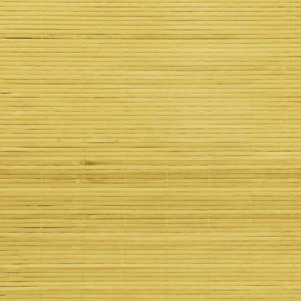Rolgordijn Geel 140 x 220 cm Bamboe