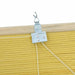 Rolgordijn Geel 150 x 160 cm Bamboe