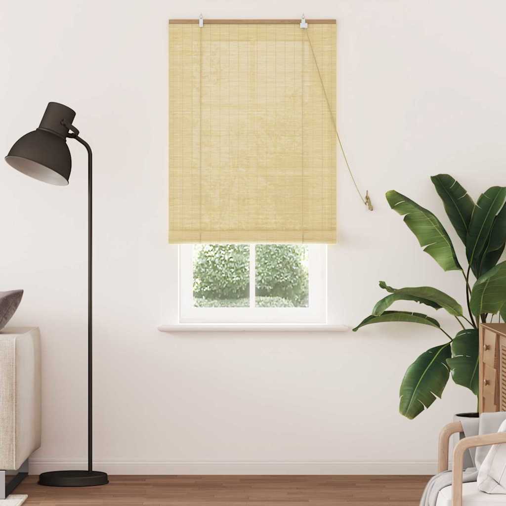 Rolgordijn Natuur 80 x 220 cm Bamboe