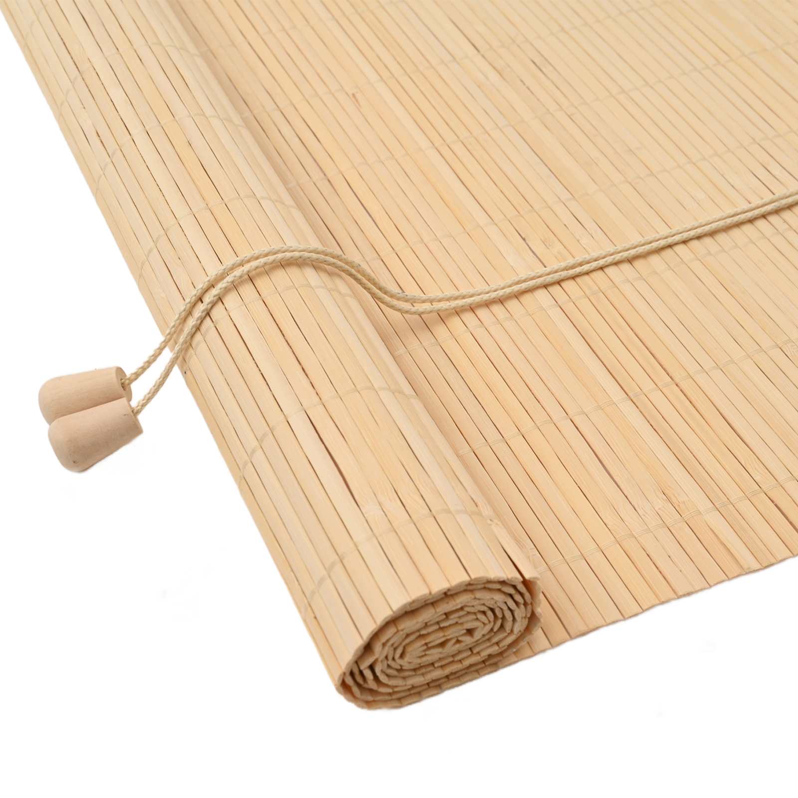 Rolgordijn Natuur 90 x 220 cm Bamboe