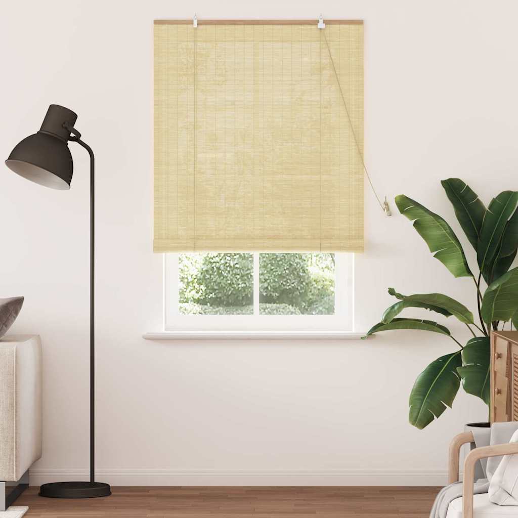 Rolgordijn Natuur 100 x 220 cm Bamboe