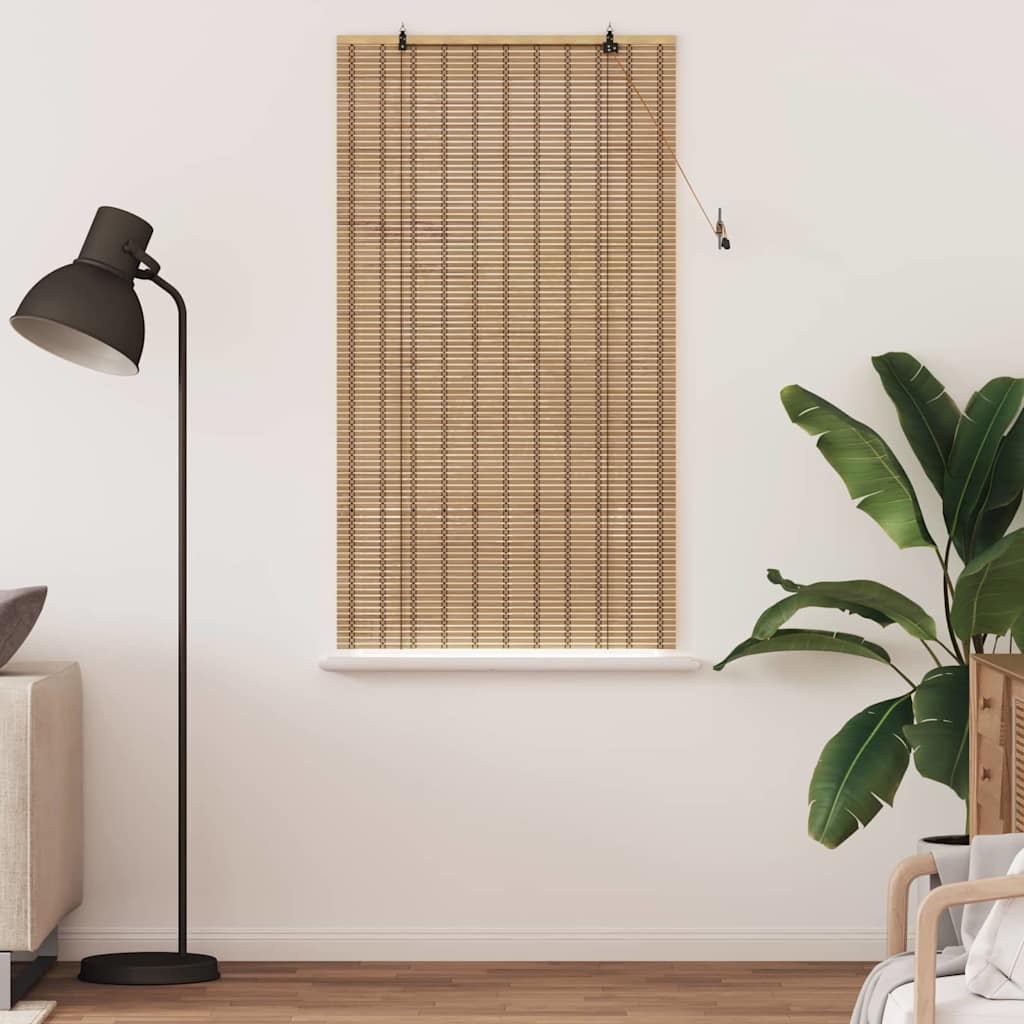 Rolgordijn Natuur 100 x 160 cm Bamboe