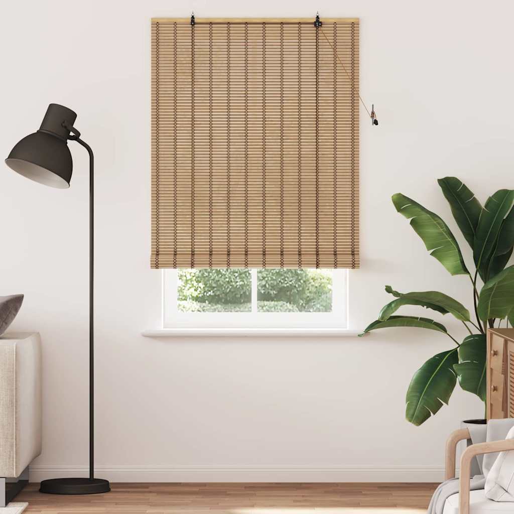Rolgordijn Natuur 110 x 220 cm Bamboe