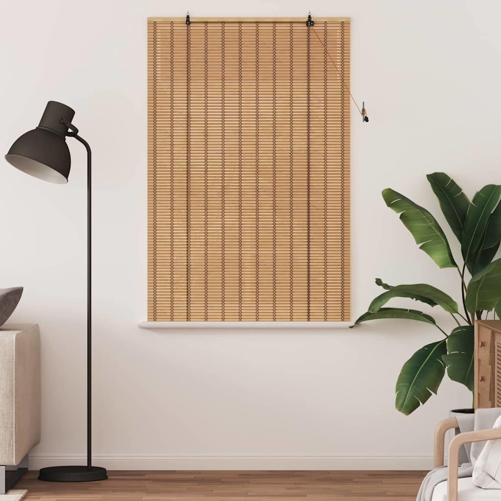 Rolgordijn Natuur 120 x 160 cm Bamboe