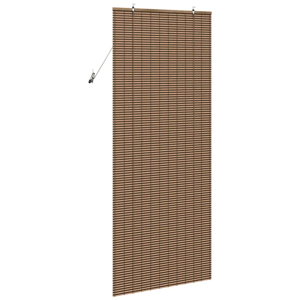 Rolgordijn Bruin 90 x 220 cm Bamboe