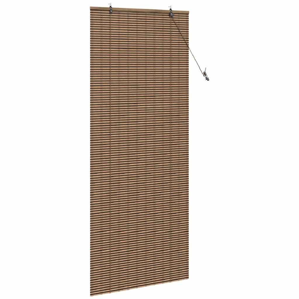 Rolgordijn Bruin 100 x 220 cm Bamboe