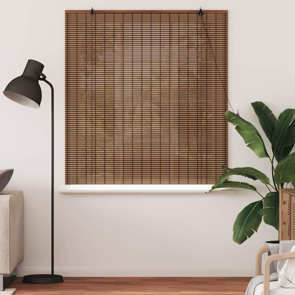 Rolgordijn Bruin 150 x 160 cm Bamboe