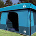 Camping Tent Set 2 st 6-persoons Blauw Taffeta en Stof