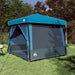 Camping Tent Set 2 st 5-persoons Blauw Taffeta en Stof