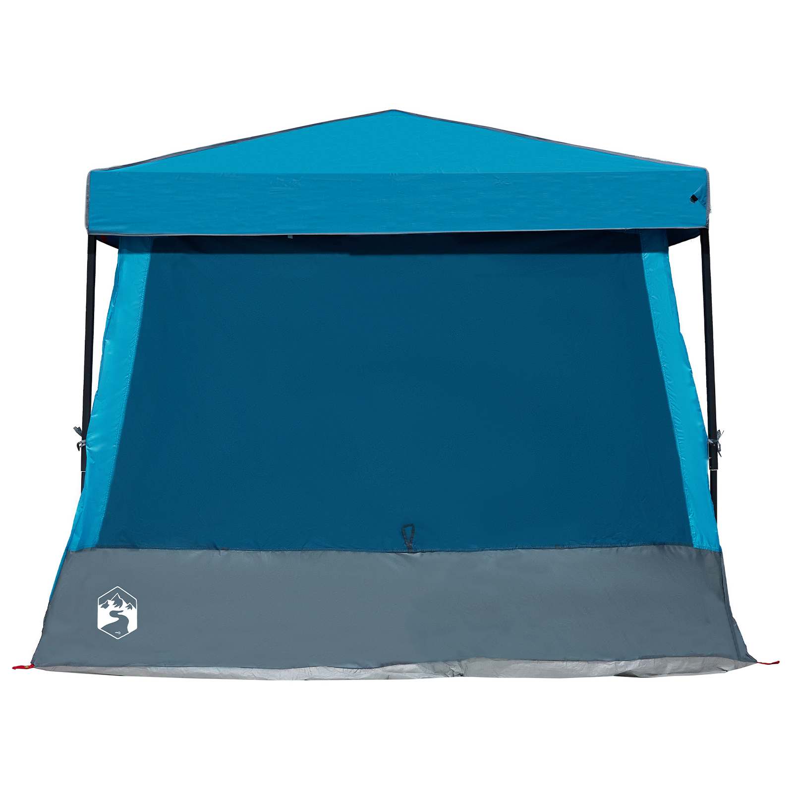 Camping Tent Set 2 st 5-persoons Blauw Taffeta en Stof