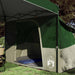 Camping Tent Set 2 st 4-persoons Groen Taffeta en Stof